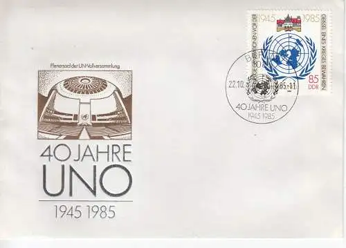 DDR  Nr FDC 2982