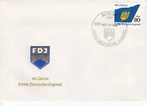DDR  Nr FDC 3002