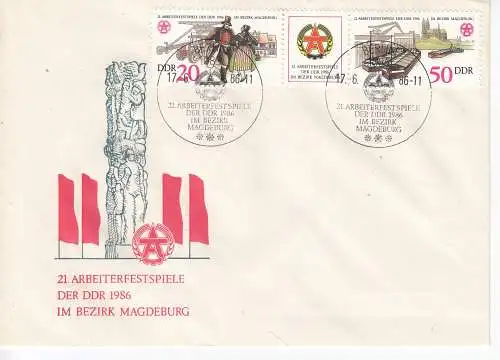 DDR  Nr FDC 3028/29