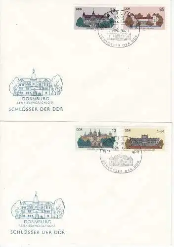 DDR  Nr FDC 3032/35
