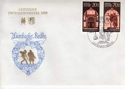DDR  Nr FDC 3153/54