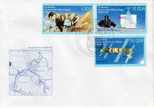 DDR  Nr FDC 3170/72
