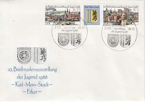 DDR  Nr FDC 3173/76