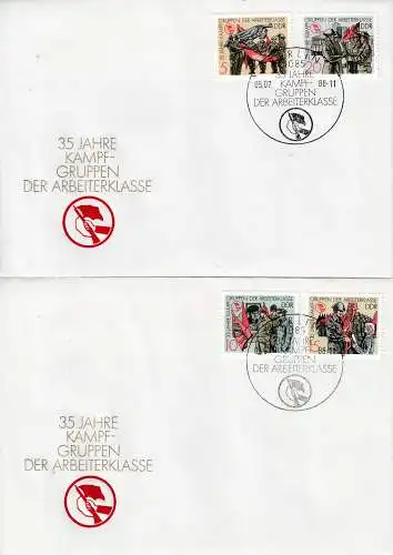 DDR  Nr FDC 3177/80