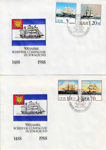 DDR  Nr FDC 3198/201