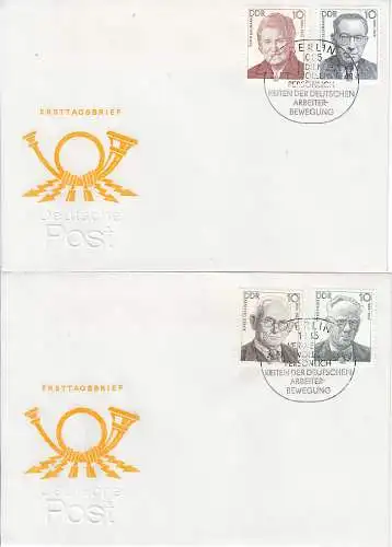 DDR  Nr FDC 3222/25