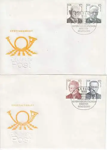 DDR  Nr FDC 3222/25