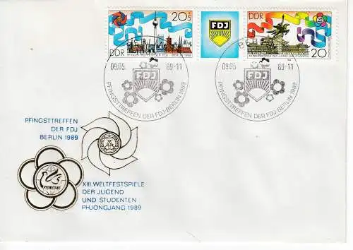 DDR  Nr FDC 3248/49