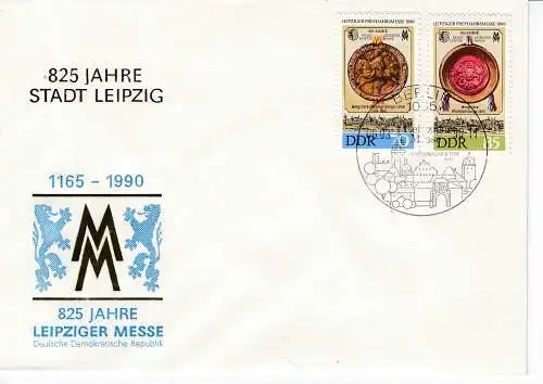 DDR  Nr FDC 3316/17