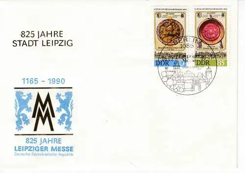 DDR  Nr FDC 3316/17