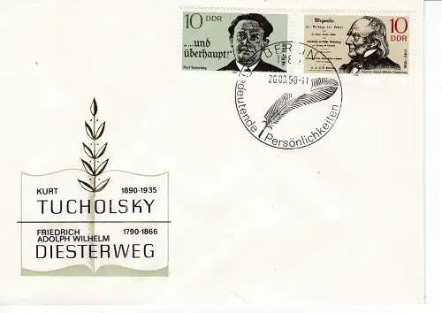 DDR  Nr FDC 3320/21