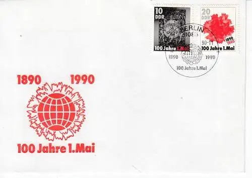 DDR  Nr FDC 3322/23