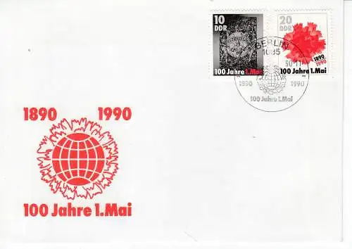 DDR  Nr FDC 3322/23