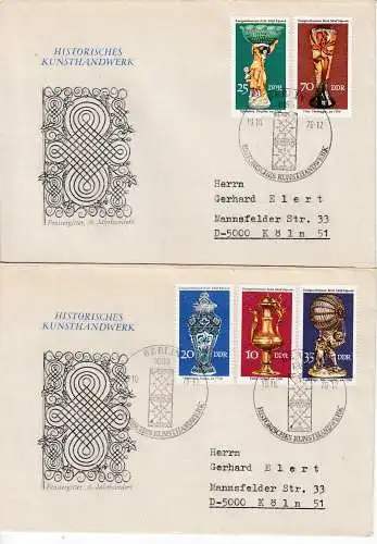 DDR  Nr FDC 2171/75