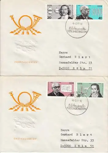 DDR  Nr FDC 2199/202