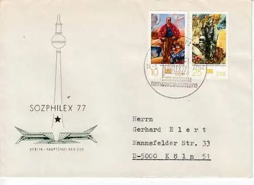DDR  Nr FDC 2247/48