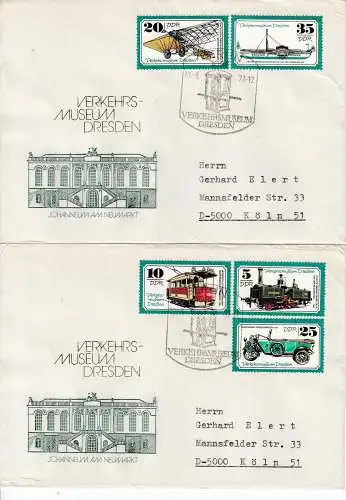 DDR  Nr FDC 2254/58