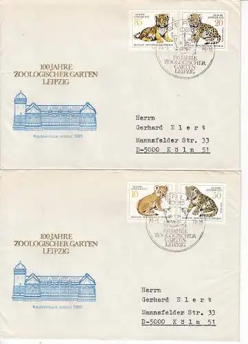 DDR  Nr FDC 2223/25