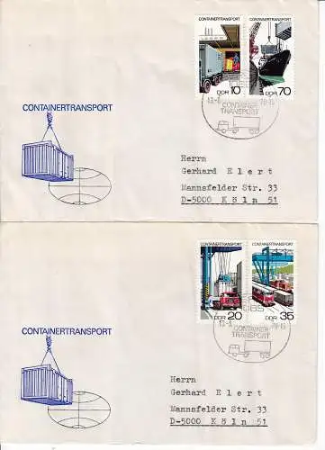 DDR  Nr FDC 2326/29