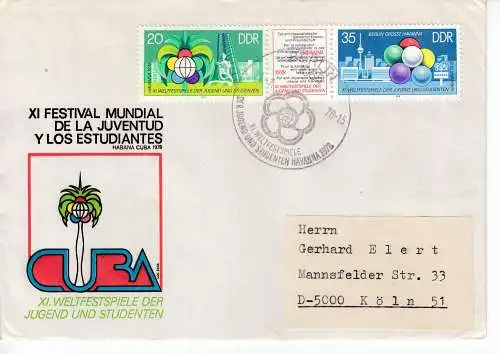 DDR  Nr FDC 2345/46