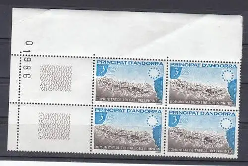 Andorra (franz.)  Nr 348 Vb Postfrisch / **
