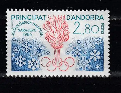 Andorra (franz.)  Nr 348 Paar Rand 348 Postfrisch / **