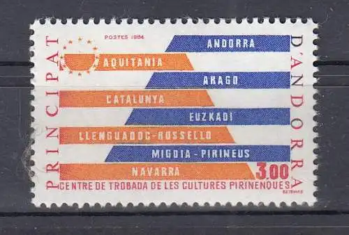 Andorra (franz.)  Nr 354 Postfrisch / **