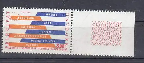 Andorra (franz.)  Nr 354 Postfrisch / **