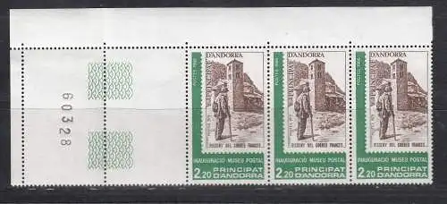Andorra (franz.)  Nr 366 Streifen ER Postfrisch / **