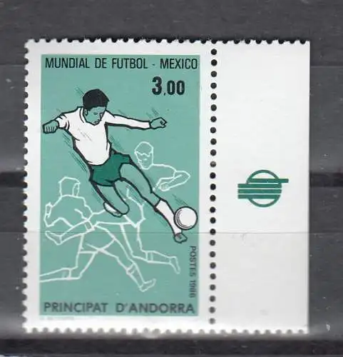 Andorra (franz.)  Nr 371 Postfrisch / **