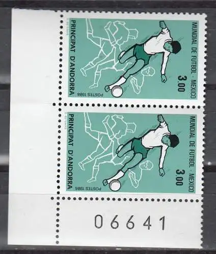 Andorra (franz.)  Nr 371 Par ER Postfrisch / **