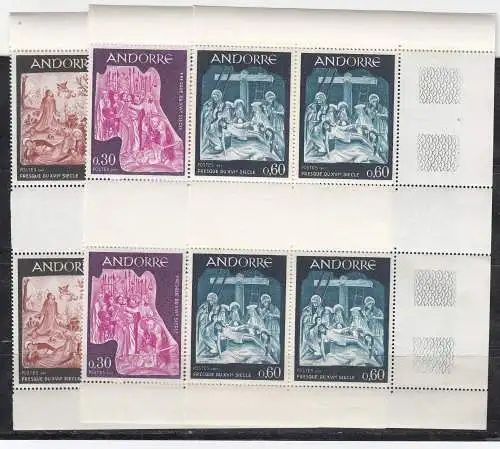 Andorra (franz.)  Nr 204/06 ER  4.-er Block Postfrisch / **