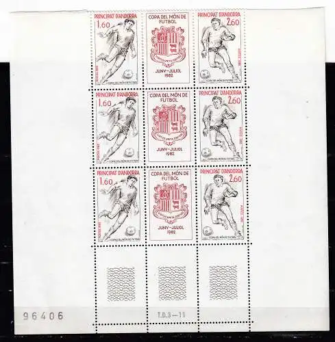 Andorra (franz.)  Nr 323/24 Postfrisch / **