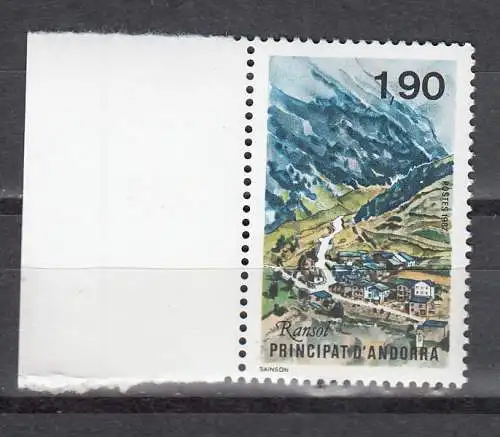 Andorra (franz.)  Nr 381 Postfrisch / **