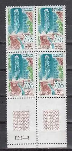Andorra (franz.)  Nr 392 Vb Postfrisch / **
