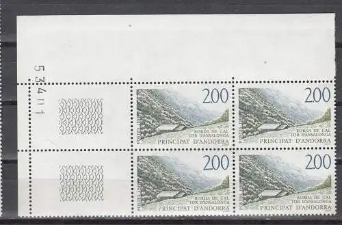 Andorra (franz.)  Nr 393 Vb ER Postfrisch / **