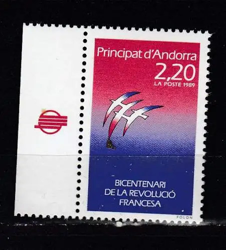 Andorra (franz.)  Nr 397 Postfrisch / **