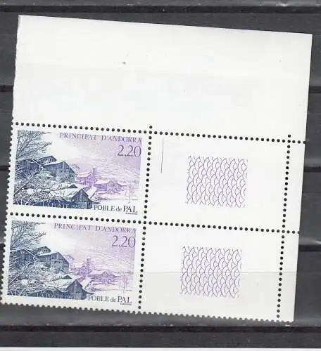 Andorra (franz.)  Nr Paar ER 398 Postfrisch / **
