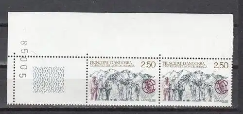 Andorra (franz.)  Nr 428 Paar ER Postfrisch / **