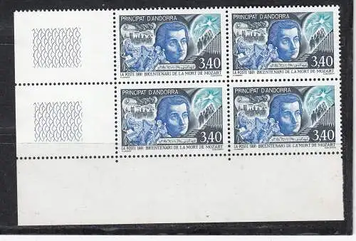 Andorra (franz.)  Nr 429 Vb Rand Postfrisch / **