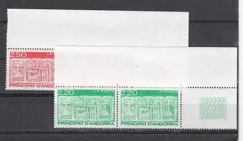 Andorra (franz.)  Nr 431/32 Paar ER Postfrisch / **