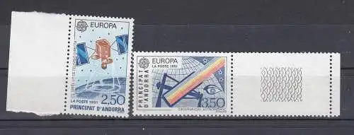Andorra (franz.)  Nr 423/24 Postfrisch / **