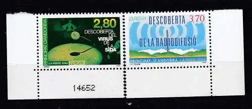 Andorra (franz.)  Nr 465/66 ER Postfrisch / **
