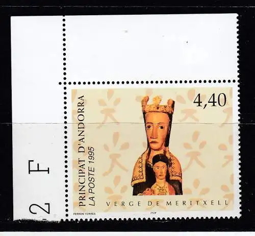 Andorra (franz.)  Nr 482 ER Postfrisch / **