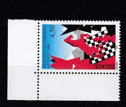 Andorra (franz.)  Nr 498 ER Postfrisch / **