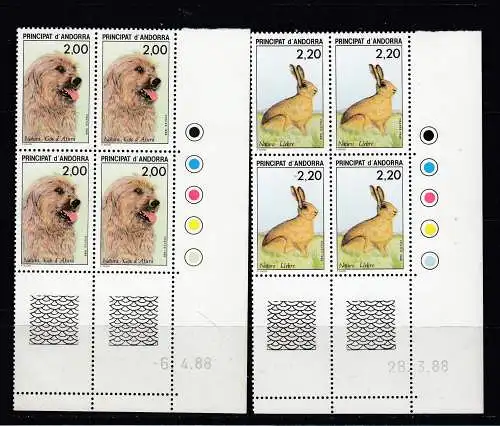 Andorra (franz.)  Nr 394/95 Vb ER Postfrisch / **