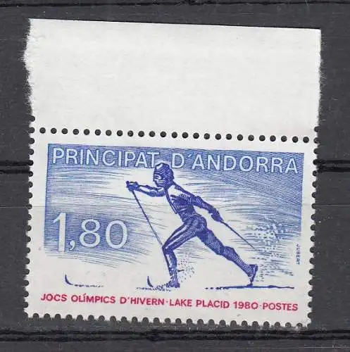 Andorra (franz.)  Nr 304 Postfrisch / **