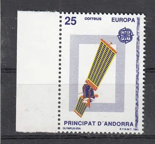 Andorra spanische Post  Nr 221/22 Postfrisch / **