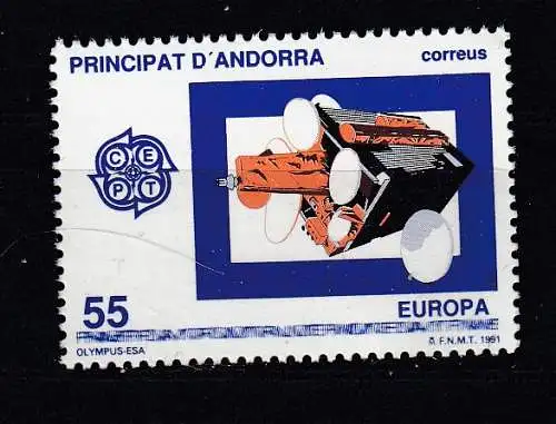 Andorra spanische Post  Nr 221/22 Postfrisch / **
