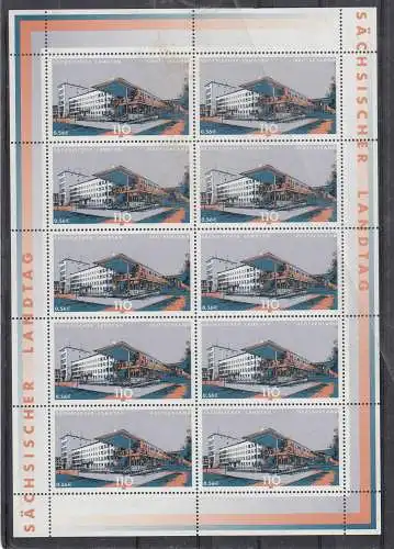 Bundesrep. Deutschland 2001 Nr Zehnerbogen 2172 Postfrisch / **